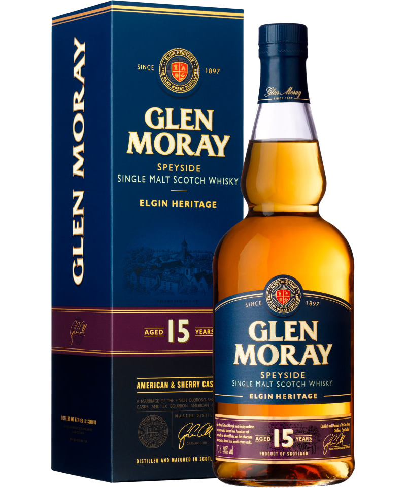 Whisky Glen Moray 15 anos 700 ml - Single Malt