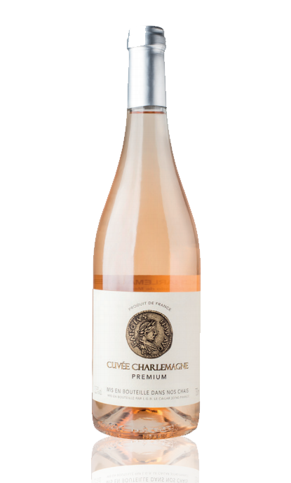 Vinho Cuvée Charlemagne Premium Rose 750 ml - França