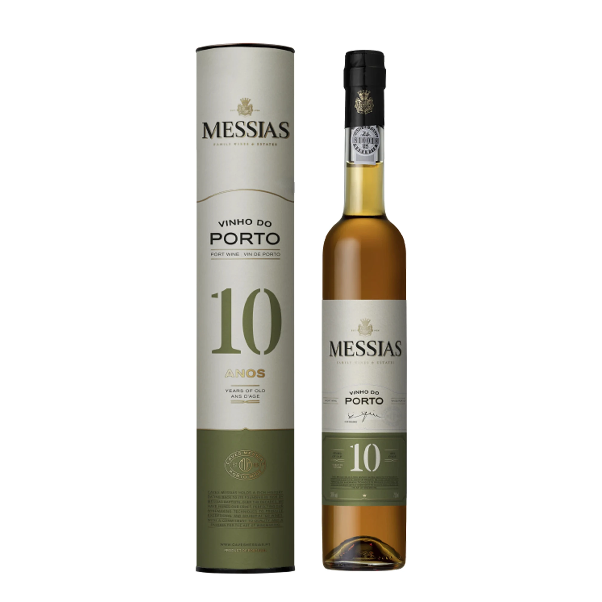 Vinho Porto Messias 10 Anos Branco 500 ml