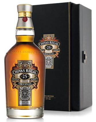 Whisky Chivas Regal 25 anos 700 ml