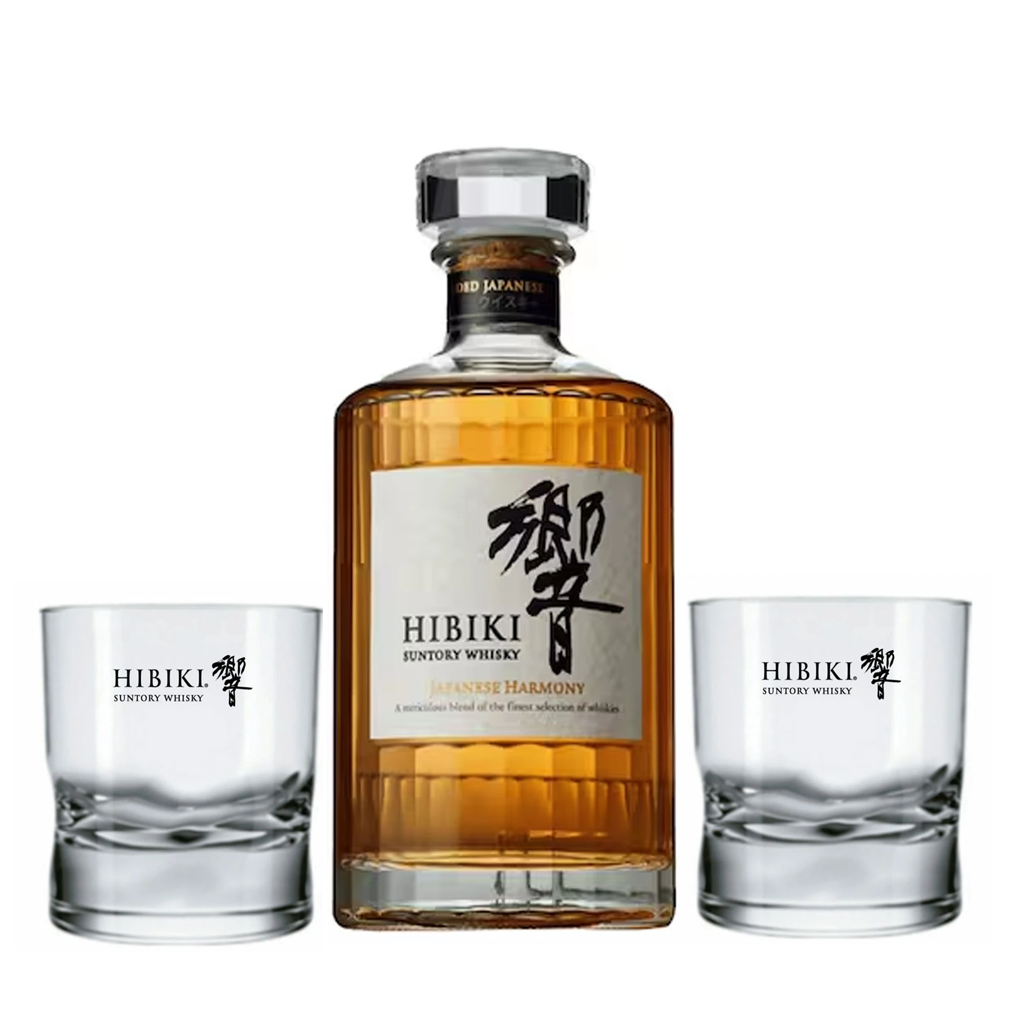 Whisky Hibiki Harmony Japanese 700ml + 02 Copos Vidro