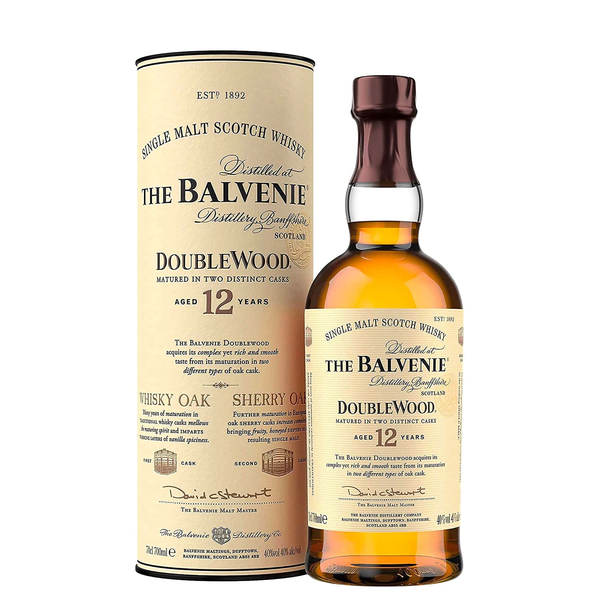 Whisky Balvenie Doublewood 12 Anos 700ml