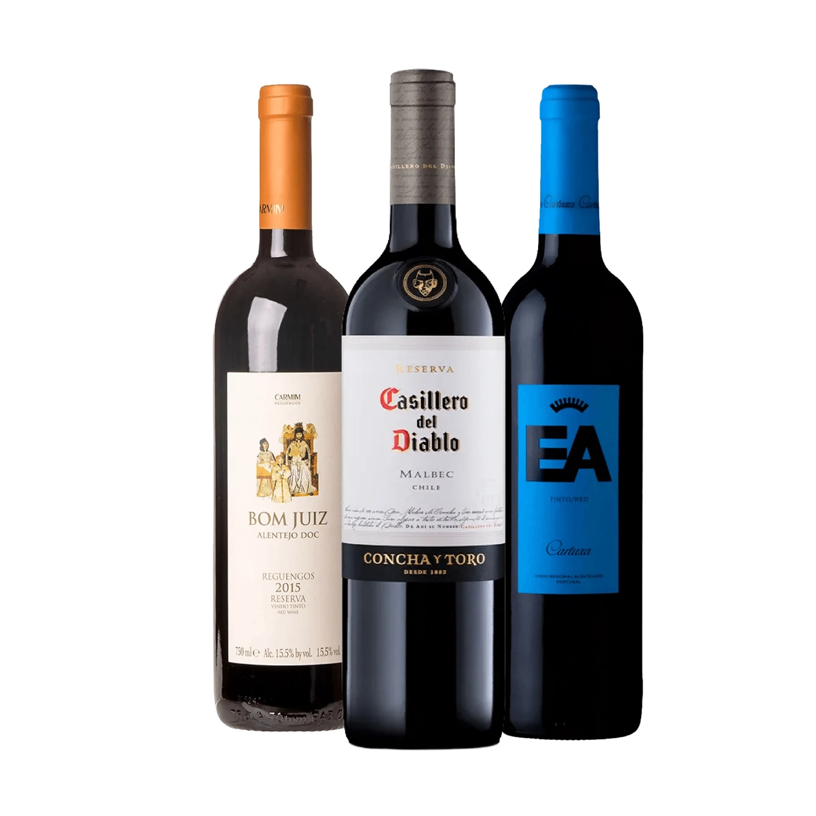 Kit Vinho Todo Dia – Tintos Clássicos Internacionais