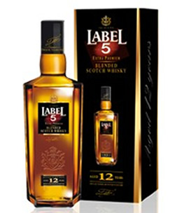 Whisky Label 5 12 anos Extra Premium 750 ml