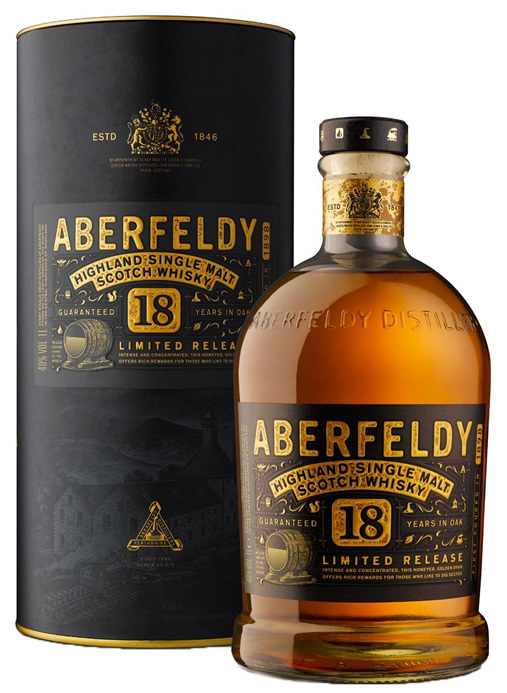 Whisky Aberfeldy 18 anos 1000 ml - Single Malt