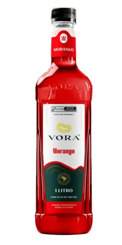 Xarope Vora  Morango 1 L